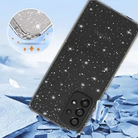 Dėklas telefonui Crystal Glitter Case Samsung Galaxy A33 5G - sidabrinis