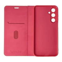 Wonder Frame Dėklas telefonui Samsung Galaxy M35 5G raudonas