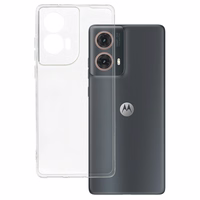 Itin plonas 1mm dėklas telefonui Motorola Moto G85 5G permatomas
