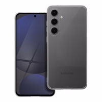 Skaidrus dėklas telefonui 2 mm SAMSUNG S24 FE (kameros apsauga) permatomas