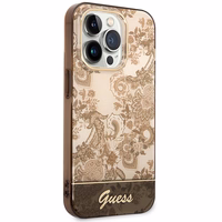 Guess GUHCP14LHGPLHC iPhone 14 Pro 6.1 ochrinis kietasis dėklas Porcelain Collection