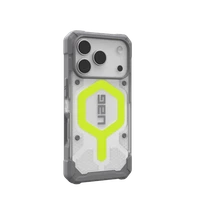 UAG Pathfinder Clear MagSafe Dėklas iPhone 17 Pro - Neon Gray