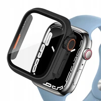 Tech-Protect Defense360 dėklas Apple Watch 7 / 8 / 9 (45mm) - juoda/oranžinė