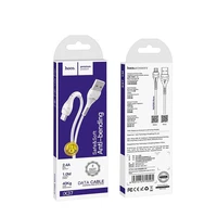 USB kabelis Hoco X37 Cool Power microUSB 1.0m baltas
