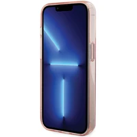 Karl Lagerfeld KLHMP15XHMRSCHP iPhone 15 Pro Max 6.7" rožinis kietas dėklas su stovu Choupette Head MagSafe