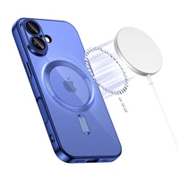 Tech-Protect MagFlex MagSafe dėklas iPhone 17 skaidrus tamsiai mėlynas