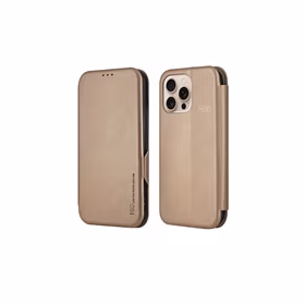 Dėklas HDD Classic Wallet Case Apple iPhone 12/12 Pro auksinis