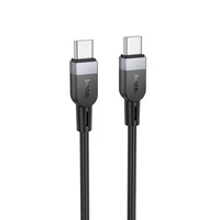 USB kabelis Hoco X109 60W USB-C to USB-C 2.0m juodas