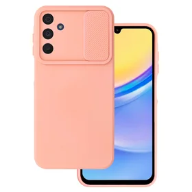 Camshield minkštas dėklas Samsung Galaxy A15 4G/5G lašišinis