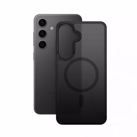 Crong Hybrid Matte Magnetic - MagSafe Case Samsung Galaxy S24 (juodas)