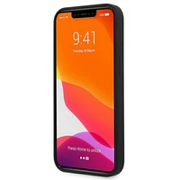 Guess Silikoninis 4G Logotipas Dėklas iPhone 13 - Juodas