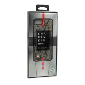 Odinis dėklas telefonui SNAKE - IPHONE XS MAX pilkas