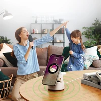 DUZZONA W23 5-in-1 magnetinė belaidžio įkrovimo stotis su Bluetooth garsiakalbiu