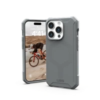 UAG Essential Armor Magnetinis dėklas telefonui iPhone 15 Pro - sidabrinis