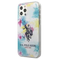 US Polo USHCP12MPCUSML iPhone 12/12 Pro 6,1" dėklas telefonui - įvairiaspalvis Tie & Dye Collection
