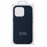 Dėklas "TM MagSafe Silicone" iPhone 13 Pro / Tamsiai mėlynas /