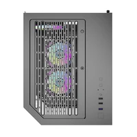 Darflash FT350 computer dėklas + 5 aRGB fans (juodas)