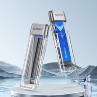 Orico TXM2-C3 M.2 NVME USB-C 3.2 10Gb/s diskų įrenginys - pilkas