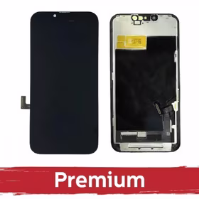 LCD ekranas skirtas iPhone 13 juodas (SOFT OLED / Stable / Premium) / *Self-Diagnosable* /