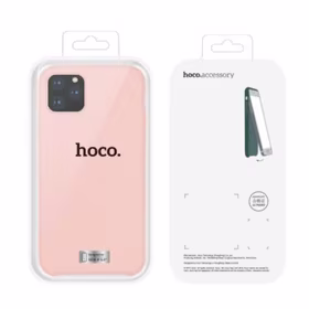 Dėklas "Hoco Pure Series" skirtas iPhone 12 Pro Max rožinis