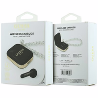 Guess Pearl Strap TWS ausinės juodas