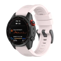 Silikoninis dirželis GARMIN FENIX 3 / 3HR / 5X / 6X / 6X Pro / 7X / 7X Pro rožinis (3)