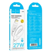 Kabelis USB C į Lightning Hoco PD 27W 1 m X114 baltas