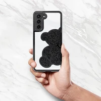 Dėklas telefonui TEDDY BEAR SAMSUNG A36 5G juodas