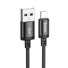 Kabelis USB A į Lightning Hoco 2,4A 2 m X89 juodas