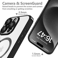 Tech-Protect MagFlex MagSafe Dėklas telefonui Samsung Galaxy S25 - skaidrus mėlynas