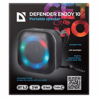 KOMPIUTERIO PELĖ DEFENDER ENJOY 10 BLUETOOTH 3W JUODA
