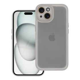 VARIETE dėklas telefonui IPHONE 15 plieninis