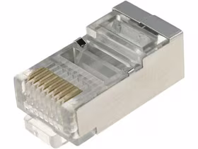 RJ45 jungtis ekranuota 100 vnt