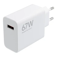 XIAOMI originalus įkroviklis USB A QC3.0 3A 67W MDY-12-EH baltas bulk