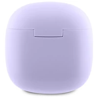 Guess Bluetooth ausinės GUTWSJ14ESGU TWS + įkrovimo stotelė violetinės/violetinės spausdintas klasikinis logotipas