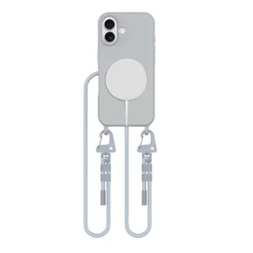 Tech-Protect MagNecklace MagSafe dėklas iPhone 16 - pilkas