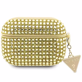 Guess Rhinestone Triangle deklas AirPods Pro 2 (2022/2023) - auksinis