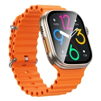 Borofone išmanusis laikrodis BD14 Ultra titano auksinis