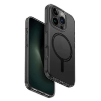 Uniq Clario dėklas telefonui iPhone 16 Pro 6.3" Magclick įkrovimas pilkas