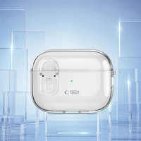 Tech-Protect Slim Hook dėklas AirPods 1 / 2 (m) - skaidrus
