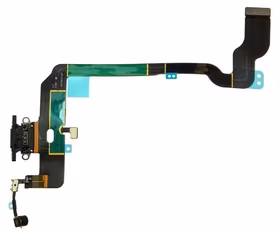 Lanksčioji jungtis skirta iPhone XS įkrovimo kontaktų, su mikrofonu Space Grey naudota ORG