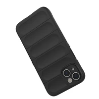 Magic Shield Case dėklas telefonui iPhone 14 Plus lankstus šarvuotas dangtelis juodas