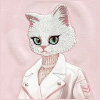 Nimmy Magnetinis Madingas Mielas Augintinis MagSafe Dėklas telefonui iPhone 16 Pro - Rožinis