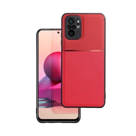 NOBLE dėklas telefonui XIAOMI Redmi Note 10 Pro / Note 10 Pro Max raudonas