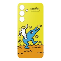 Dėklas telefonui Flipsuit EF-MS721CYEGWW Samsung Galaxy S 24 FE - geltonas