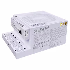 Lian Li Edge Gold 1200W maitinimo blokas 80+ Gold baltas