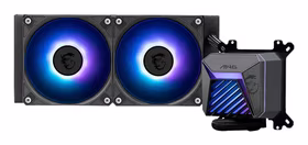 MSI MAG Coreliquid A15 240 Motininė plokštė, Procesorius Universalusis skystinis aušintuvas 12 cm Juoda 1 vnt