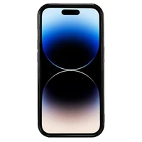 Audi IML Sportinis Magnetinis dėklas telefonui iPhone 14 Pro Max 6.7" juodas/juodas kietas dėklas AU-IMLMIP14PM-RSQ/D2-BK