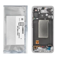 ServicePack LCD Ekranas SAMSUNG A56 5G A566B - rožinė GH82-36829D