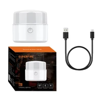 Kempingo lempa Superfire T20, 180lm, USB